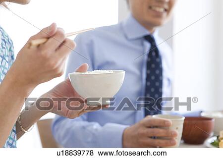 Husband and Wife Having Breakfast View Large Photo Image Stock Photo - Husband and Wife Having Breakfast. Fotosearch