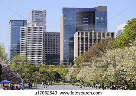 Stock Image - Imperial Palace Plaza. Fotosearch