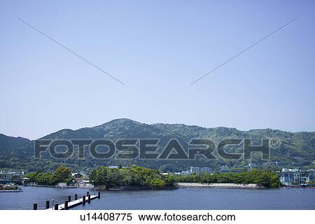 Jetty at Lake Biwa View Large Photo Image Stock Photography - Jetty at Lake Biwa. Fotosearch