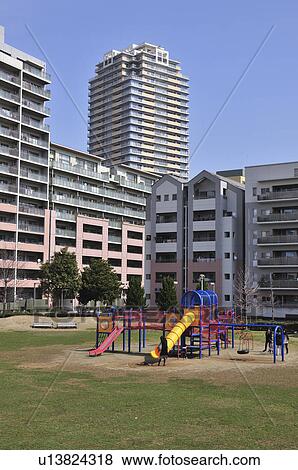 Makuhari Baytown View Large Photo Image Stock Photo - Makuhari Baytown. Fotosearch