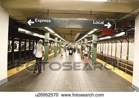 Manhattan Subway View Large Photo Image Stock Image - Manhattan Subway. Fotosearch