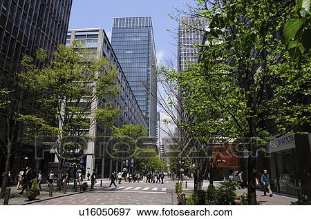Marunouchi View Large Photo Image Stock Photo - Marunouchi. Fotosearch