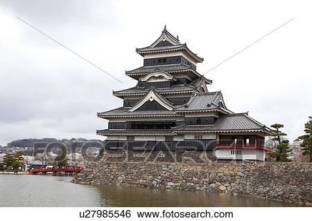 Stock Photograph - Matsumoto Castle. Fotosearch