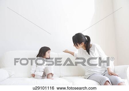 Mother and Baby Girl Looking at Each Other View Large Photo Image Stock Photograph - Mother and Baby Girl Looking at Each Other. Fotosearch