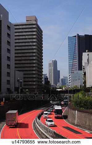 Motorway in Ginza View Large Photo Image Stock Photography - Motorway in Ginza. Fotosearch