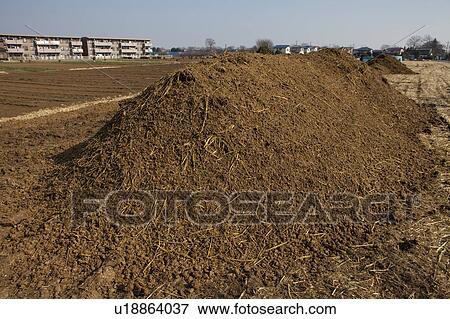 Natural Fertilizer in Field View Large Photo Image Stock Photo - Natural Fertilizer in Field. Fotosearch