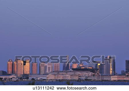 Odaiba Skyline View Large Photo Image Stock Image - Odaiba Skyline. Fotosearch