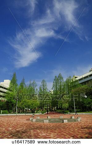 Stock Photo - Park in Spring. Fotosearch