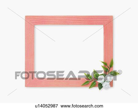 Picture frame and artificial flowers View Large Photo Image Stock Photo - Picture frame and artificial flowers. Fotosearch