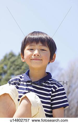 Stock Photo - Portrait of Boy. Fotosearch