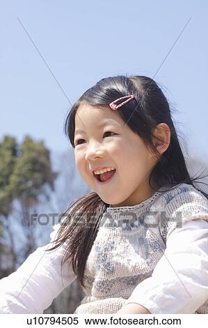 Stock Photography - Portrait of Girl. Fotosearch