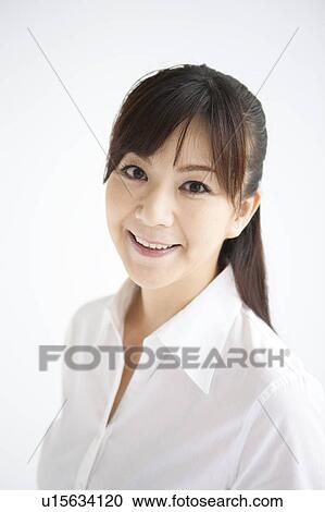 Portrait of Mid Adult Woman View Large Photo Image Stock Image - Portrait of Mid Adult Woman. Fotosearch