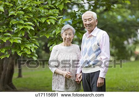 Portrait of senior couple, Tokyo Prefecture, Honshu, Japan View Large Photo Image Stock Image - Portrait of senior couple, Tokyo Prefecture, Honshu, Japan. Fotosearch