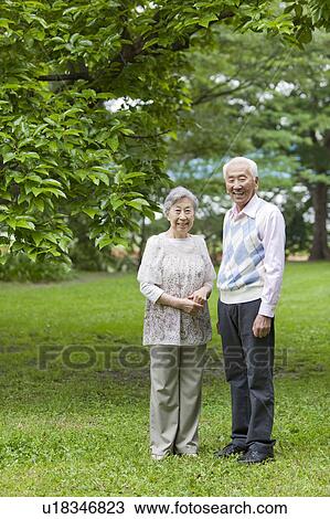 Portrait of senior couple, Tokyo Prefecture, Honshu, Japan View Large Photo Image Stock Image - Portrait of senior couple, Tokyo Prefecture, Honshu, Japan. Fotosearch