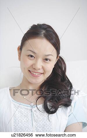 Portrait of Young Woman View Large Photo Image Stock Photograph - Portrait of Young Woman. Fotosearch