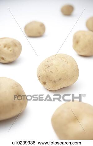 Stock Photograph - Raw Potatoes. Fotosearch