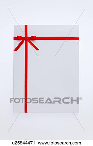 Red Ribbon on Christmas Present View Large Photo Image Stock Image - Red Ribbon on Christmas Present. Fotosearch