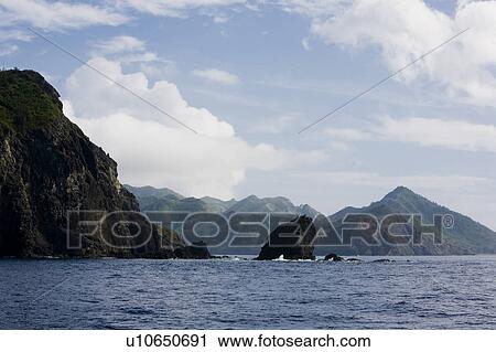 Stock Image - Rocky Coastline. Fotosearch