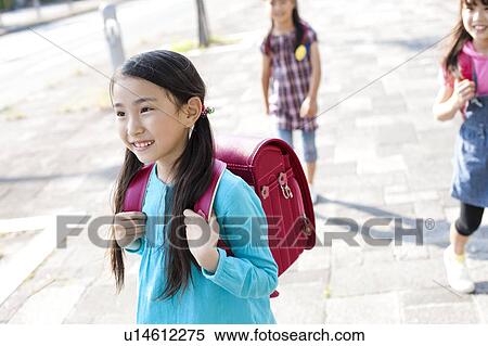 Stock Photography - Schoolgirl. Fotosearch