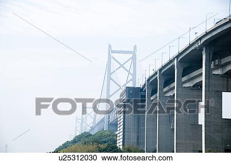 Stock Image - Seto Otashi Bridge. Fotosearch