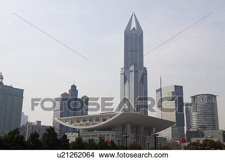 Picture - Shanghai Grand Theatre. Fotosearch
