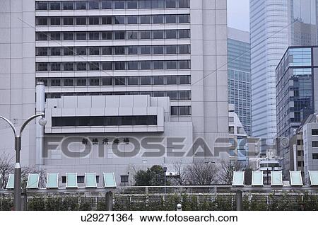 Shinbashi Enbujo Theater Chuo Ward Tokyo Prefecture Honshu Japan Picture U Fotosearch