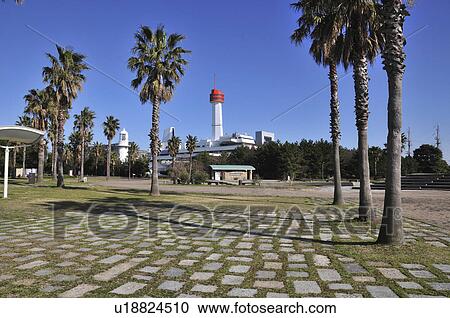 Stock Image - Shiokaze Park. Fotosearch