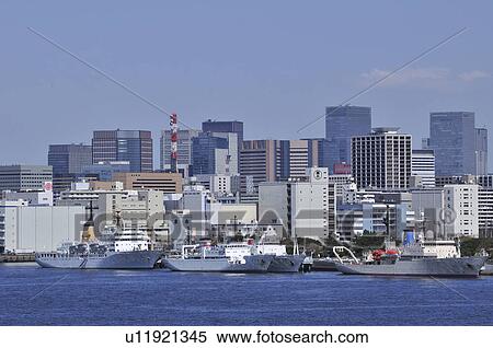 Ships at Toyomi Wharf View Large Photo Image Stock Photography - Ships at Toyomi Wharf. Fotosearch