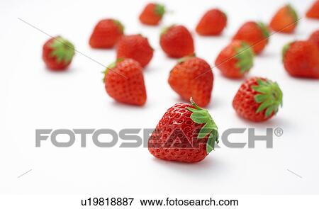 Strawberries View Large Photo Image Stock Photo - Strawberries. Fotosearch