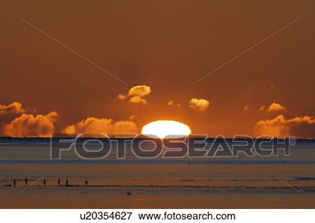 Sunrise Over Sea View Large Photo Image Stock Photo - Sunrise Over Sea. Fotosearch