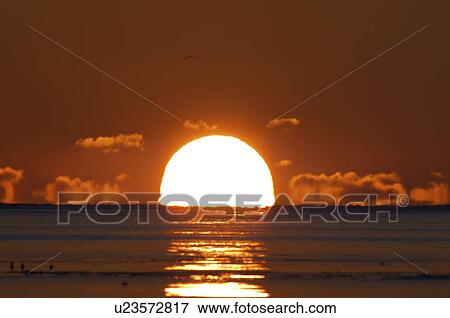 Sunrise Over Sea View Large Photo Image Stock Photo - Sunrise Over Sea. Fotosearch