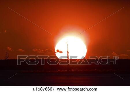 Sunrise Over Winter Landscape View Large Photo Image Stock Photo - Sunrise Over Winter Landscape. Fotosearch