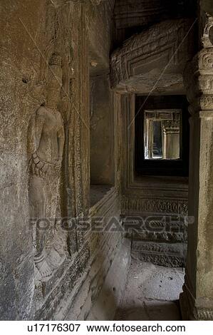 Ta Prohm Relief View Large Photo Image Stock Photo - Ta Prohm Relief. Fotosearch