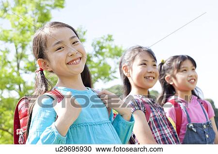 Three Girls View Large Photo Image Stock Image - Three Girls. Fotosearch