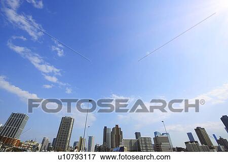 Stock Photo - Tokyo Skyline. Fotosearch