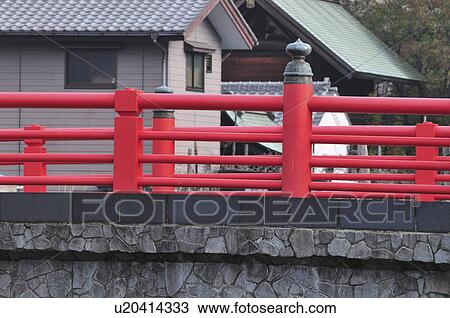 Stock Image - Tsukuda Kobashi Bridge, Chuo Ward, Tokyo Prefecture, Honshu, Japan . Fotosearch