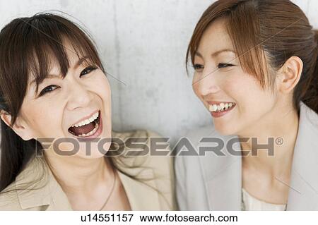 Two Businesswomen View Large Photo Image Stock Photo - Two Businesswomen. Fotosearch