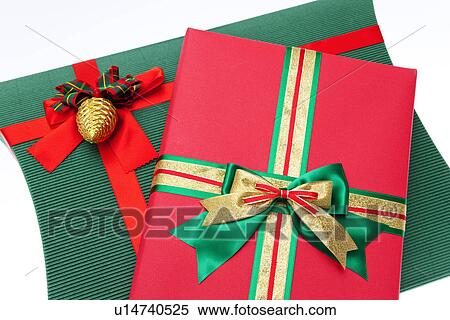 Two Christmas Presents View Large Photo Image Stock Photography - Two Christmas Presents. Fotosearch