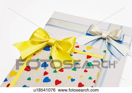 Two Presents View Large Photo Image Stock Photograph - Two Presents. Fotosearch