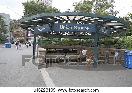Union Square Station View Large Photo Image Stock Photo - Union Square Station. Fotosearch