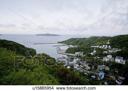 Village in Valley View Large Photo Image Picture - Village in Valley. Fotosearch