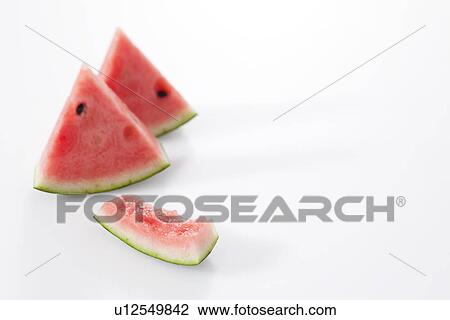 Stock Image - Watermelon Slices. Fotosearch