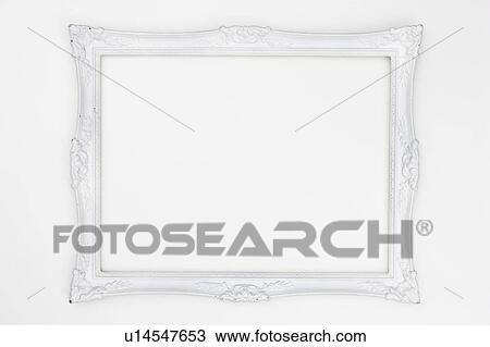 White picture frame View Large Photo Image Stock Image - White picture frame. Fotosearch