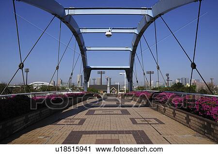 Stock Image - Yumenoshima Park From Toyosu. Fotosearch