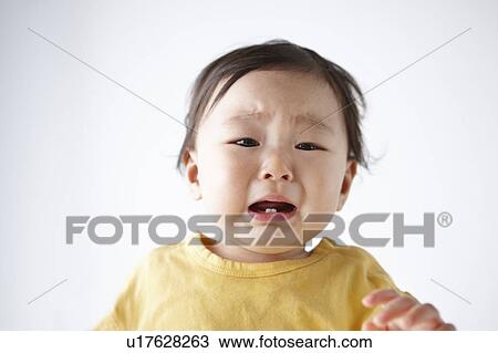 Stock Image - Baby Crying. Fotosearch