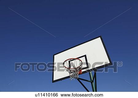 Basket Hoop View Large Photo Image Stock Photograph - Basket Hoop. Fotosearch