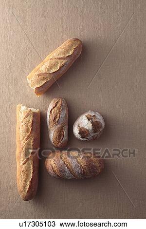 Stock Image - Breads. Fotosearch