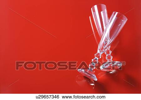 Stock Photograph - Champagne Flutes. Fotosearch