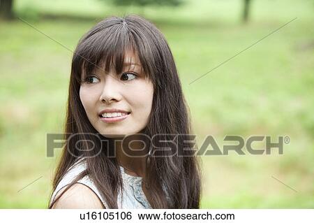 Cheerful Young Woman View Large Photo Image Stock Photograph - Cheerful Young Woman. Fotosearch