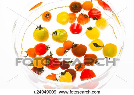 Stock Photo - Cherry Tomatoes. Fotosearch